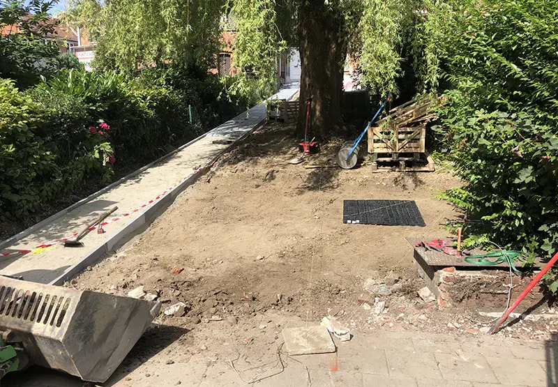 Travaux de terrassement